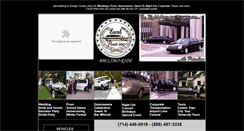 Desktop Screenshot of excelfleetlimo.com